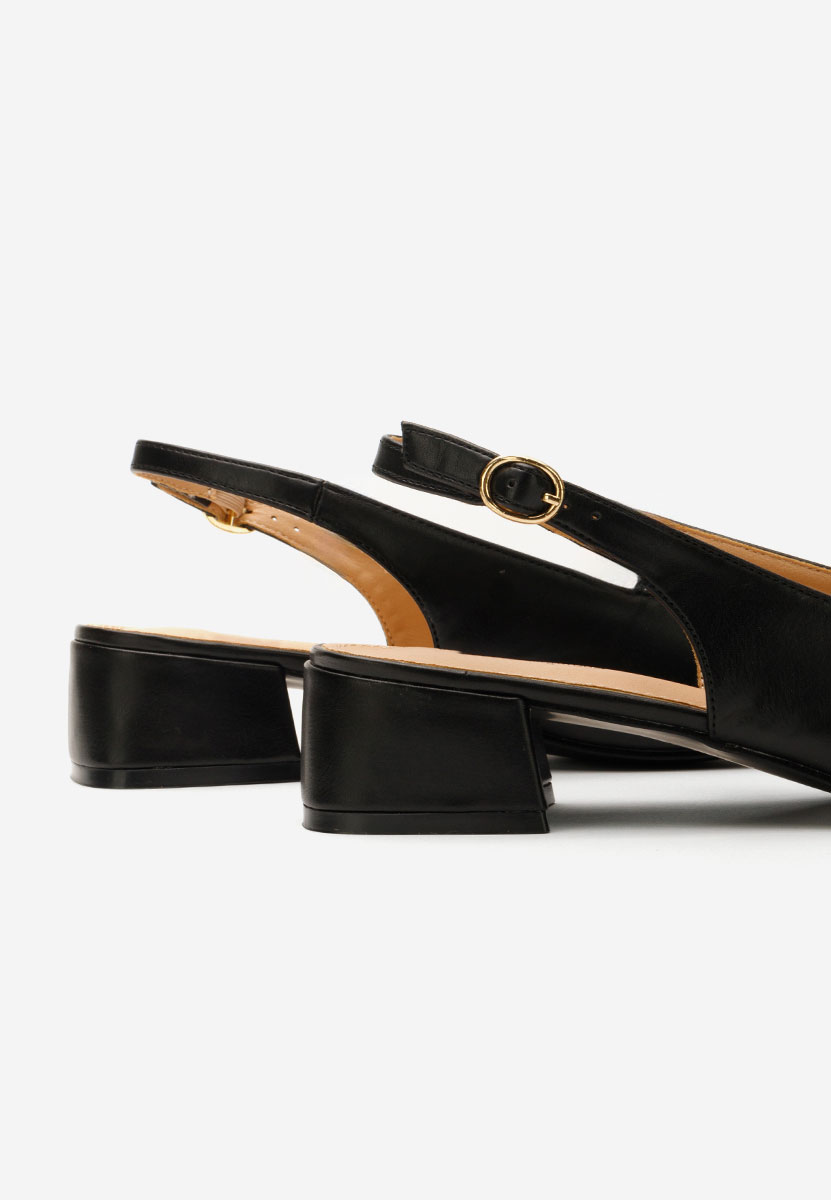 Décolleté Slingback Charissa nero