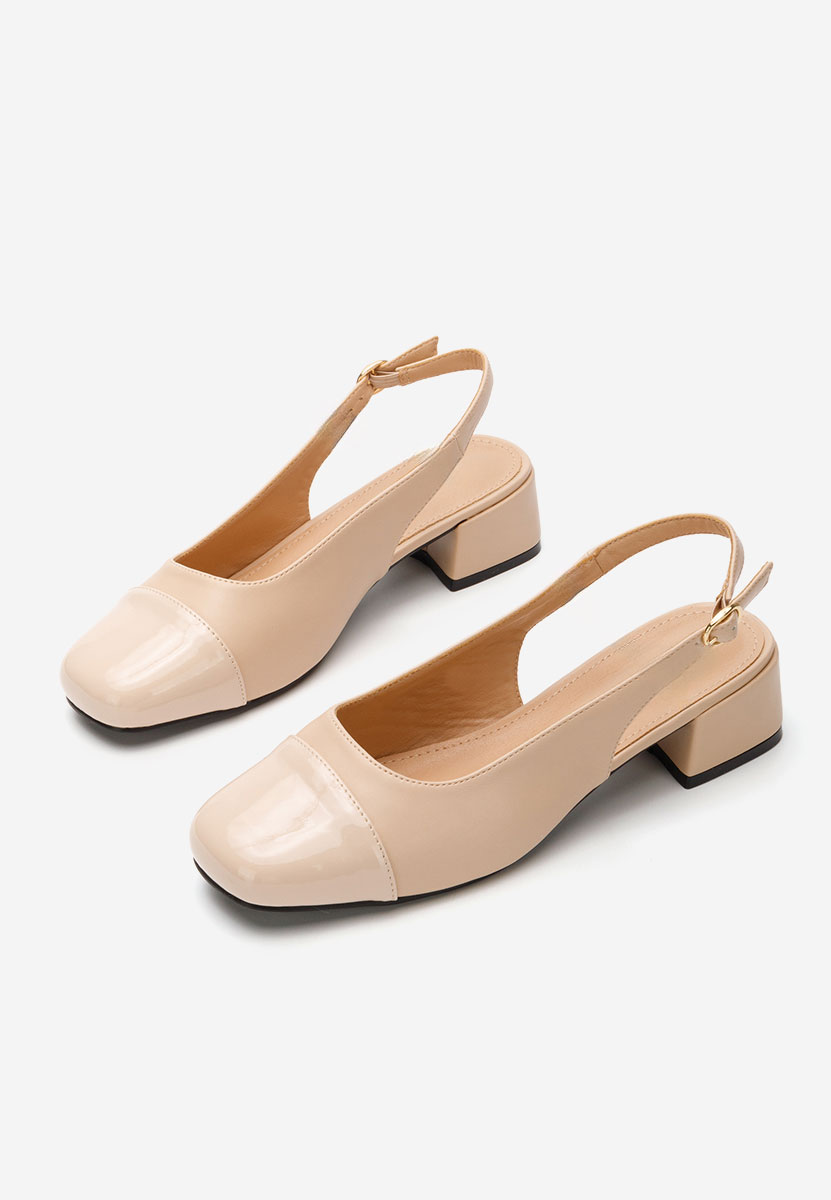 Décolleté Slingback Charissa nude
