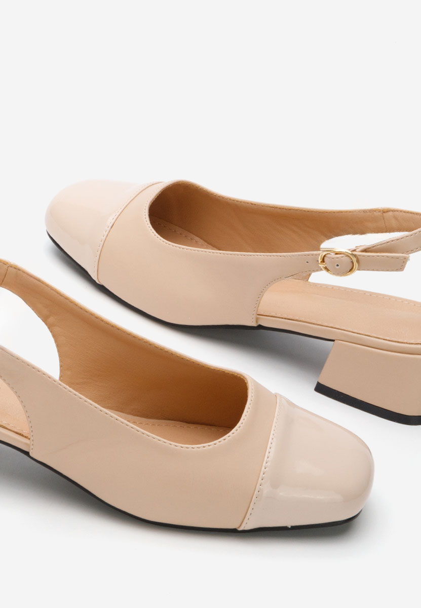 Décolleté Slingback Charissa nude