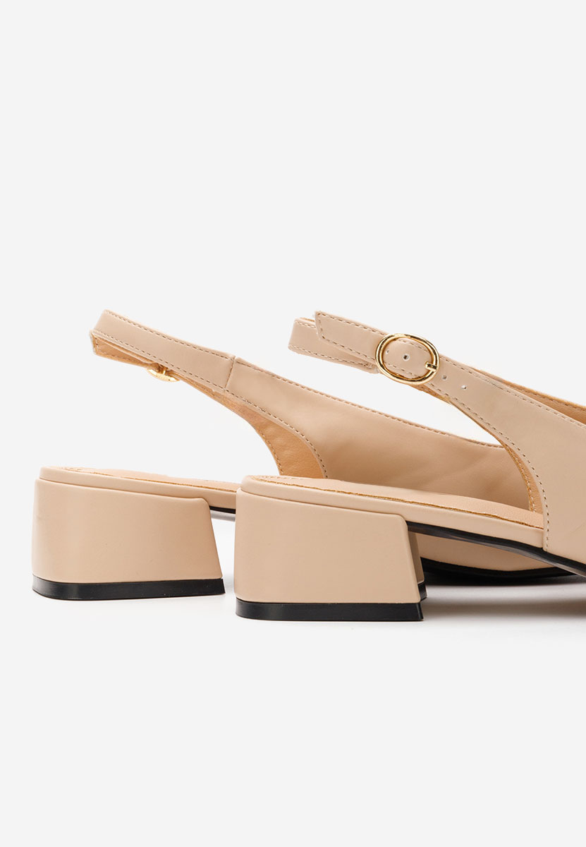 Décolleté Slingback Charissa nude