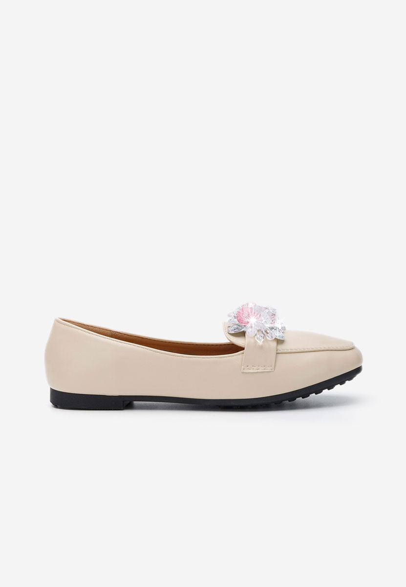 Mocassini da donna Milagros beige