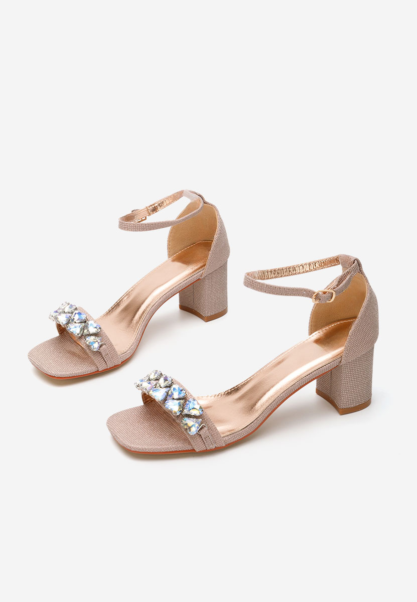 Sandali gioiello Ravosa V3 champagne