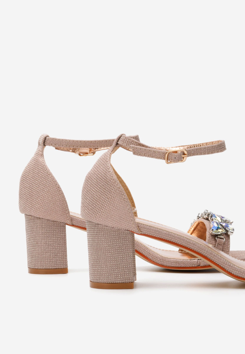 Sandali gioiello Ravosa V3 champagne