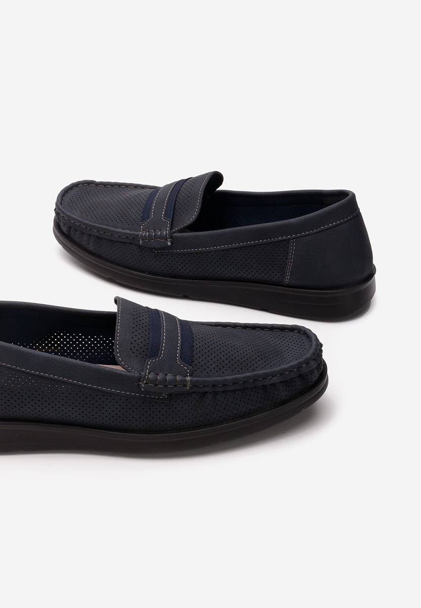 Mocassini da uomo Samuel blu marine