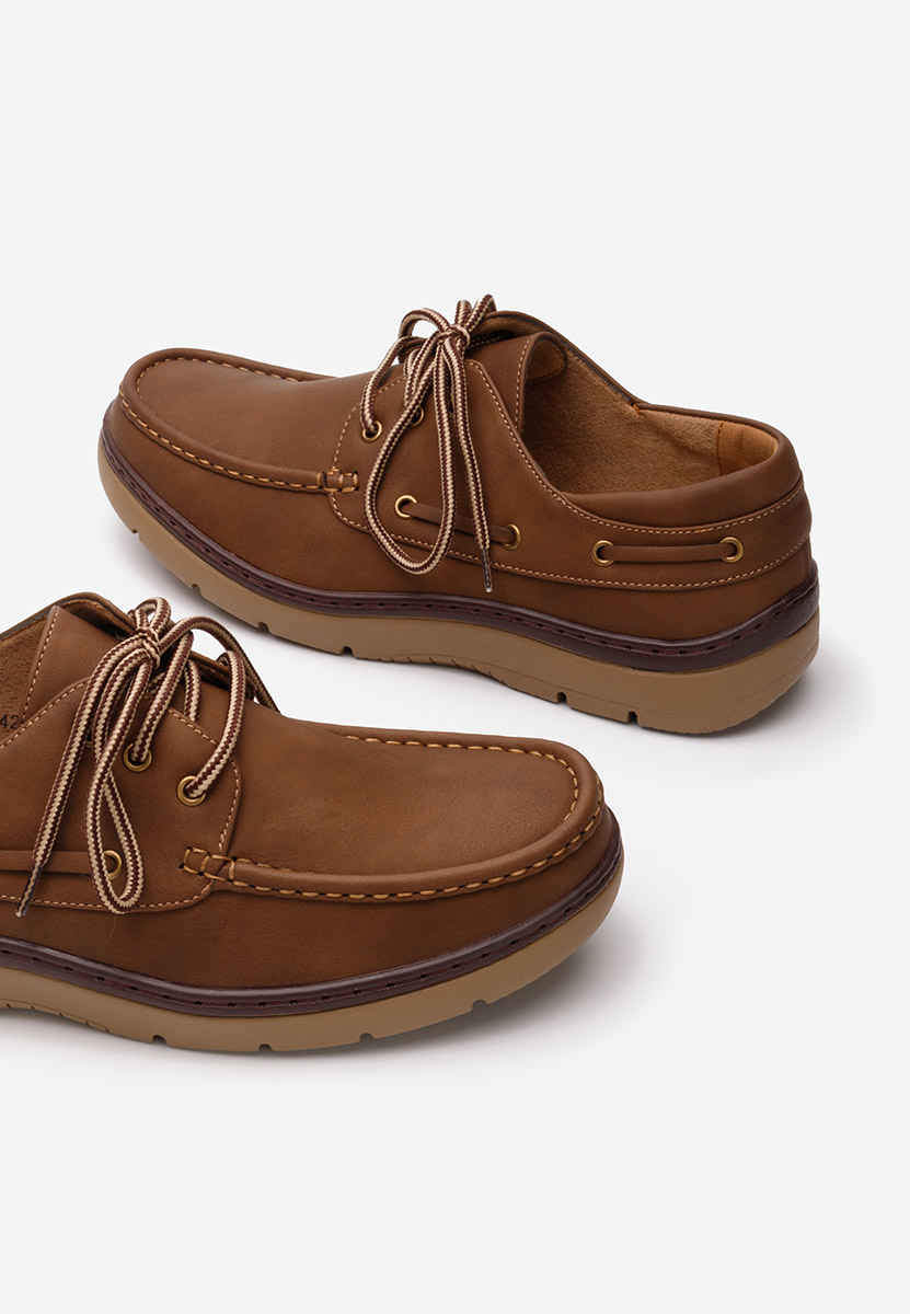 Mocassini da uomo Everson camel