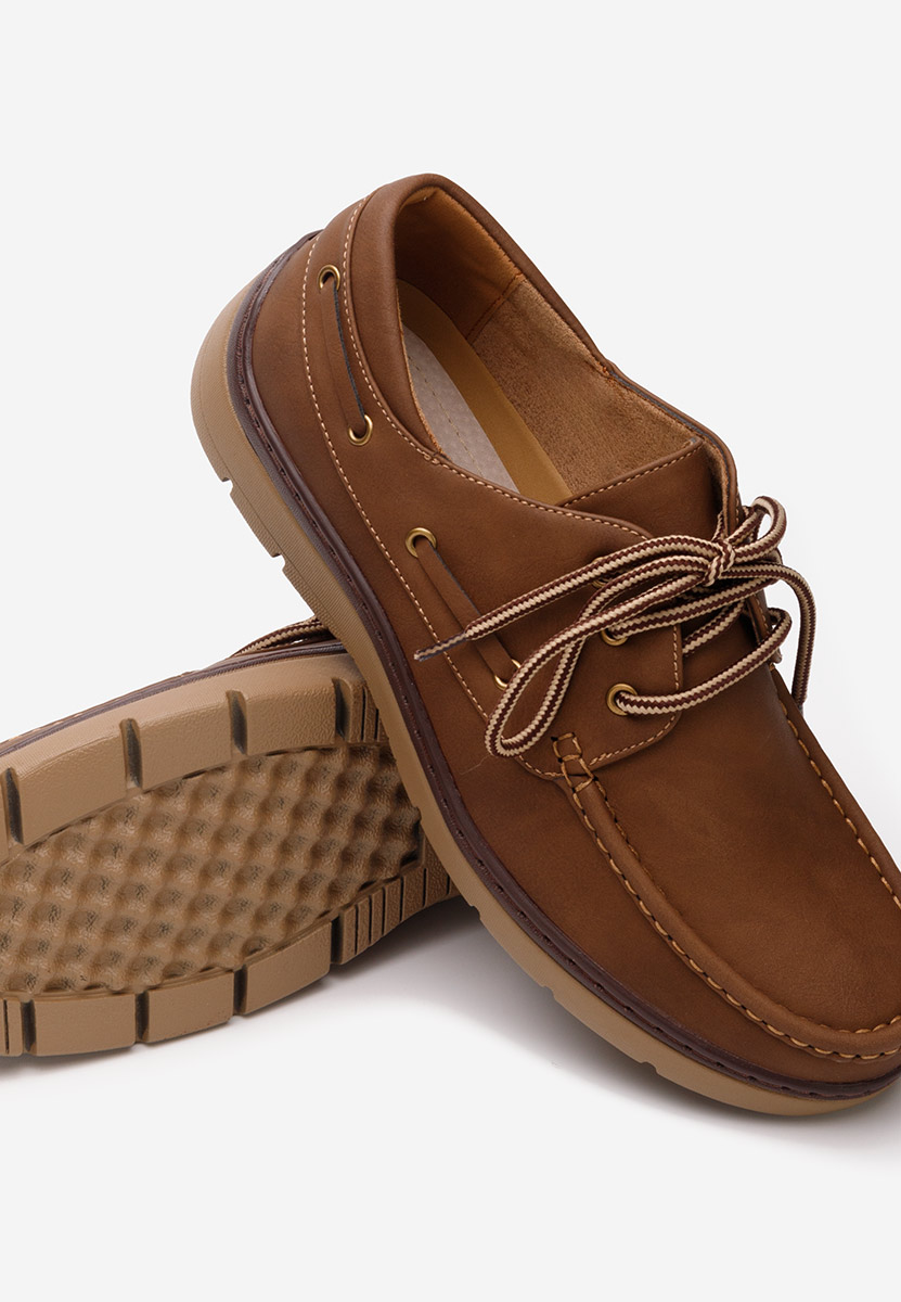 Mocassini da uomo Everson camel