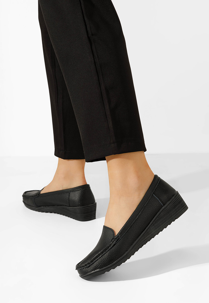 Mocassini donna pelle Storia V2 nero