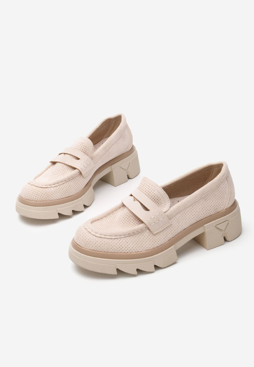 Mocassini da donna Lerina V2 beige