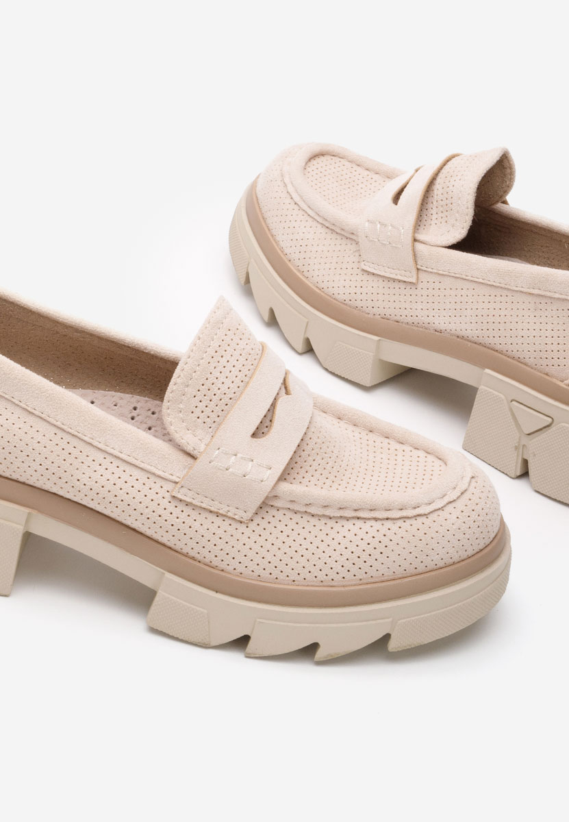 Mocassini da donna Lerina V2 beige