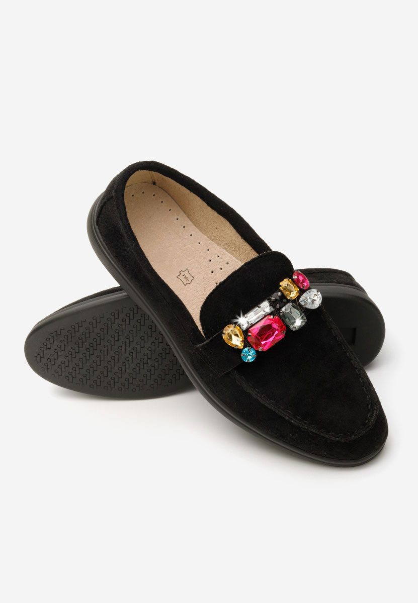 Mocassini donna comodi Maceira V9 nero