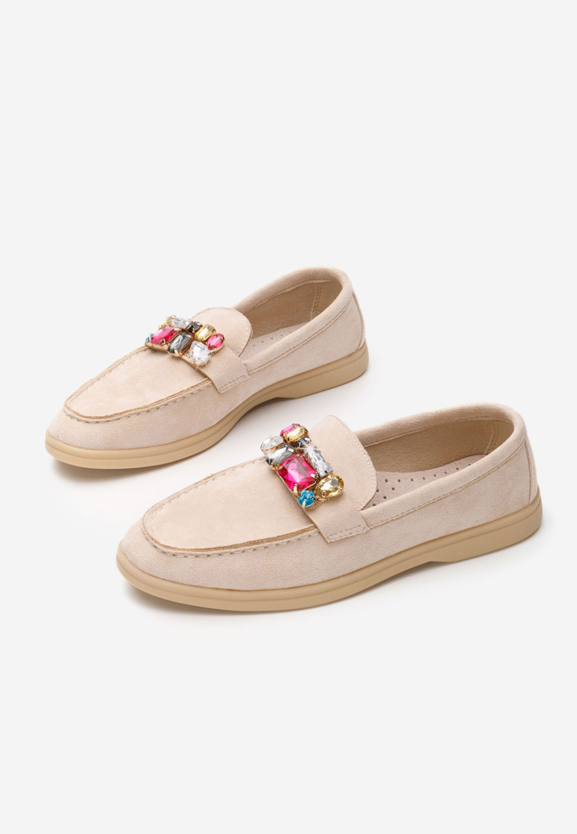 Mocassini donna eleganti Maceira V9 beige