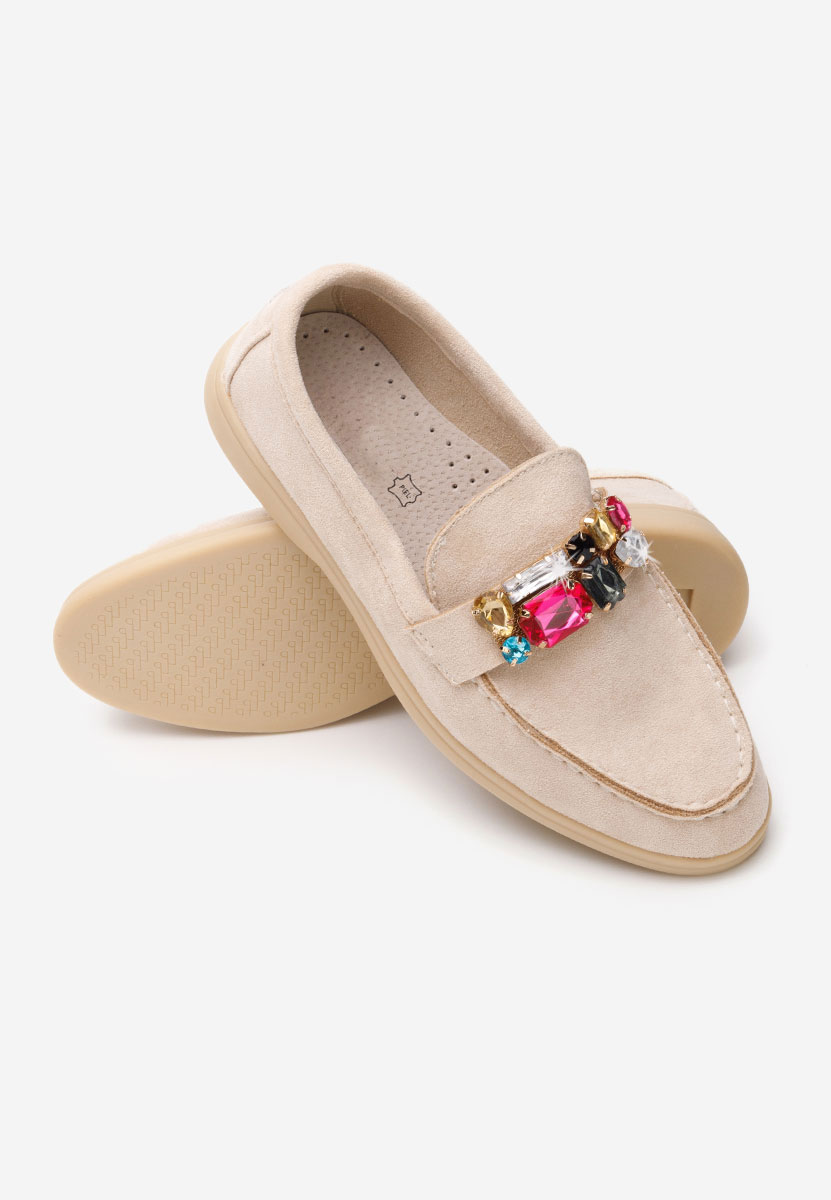 Mocassini donna eleganti Maceira V9 beige