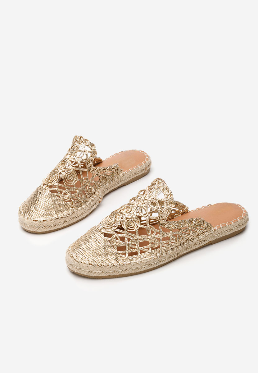 Mules donna Nathaly oro