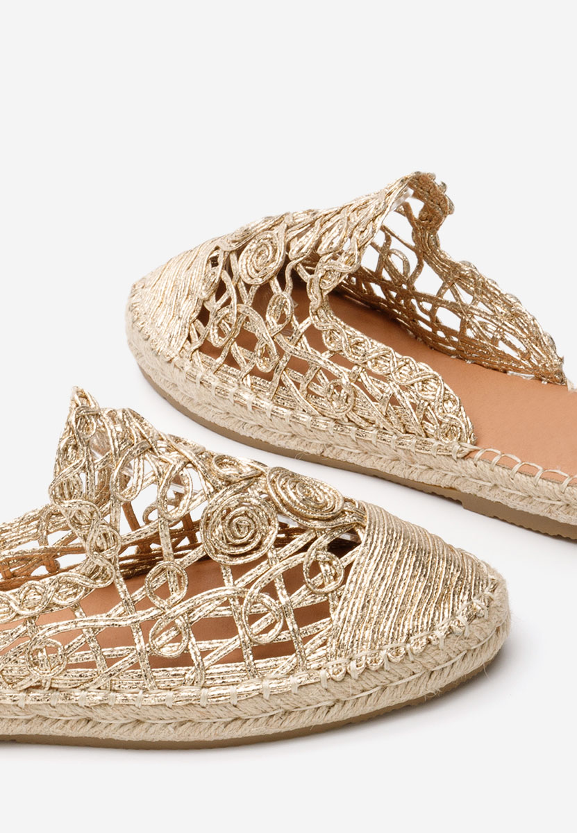 Mules donna Nathaly oro