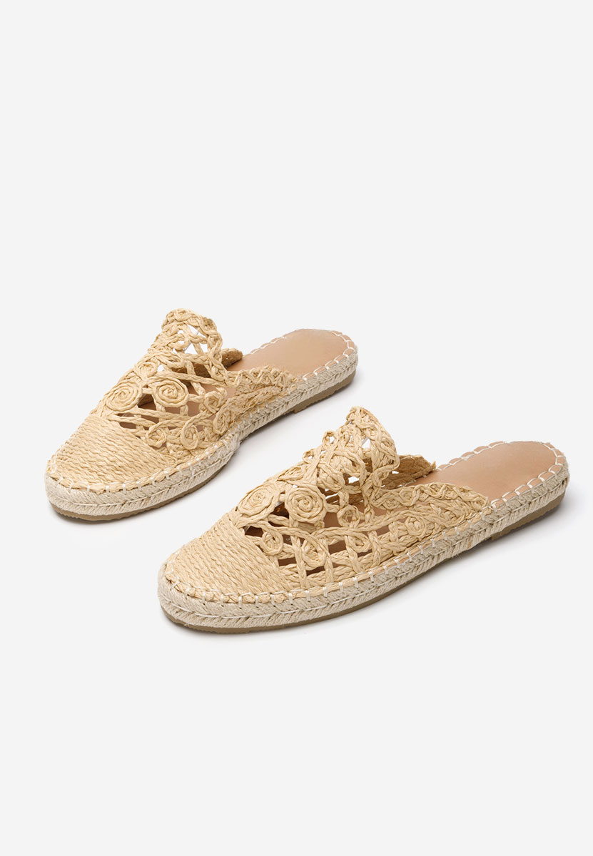Mules donna Nathaly beige