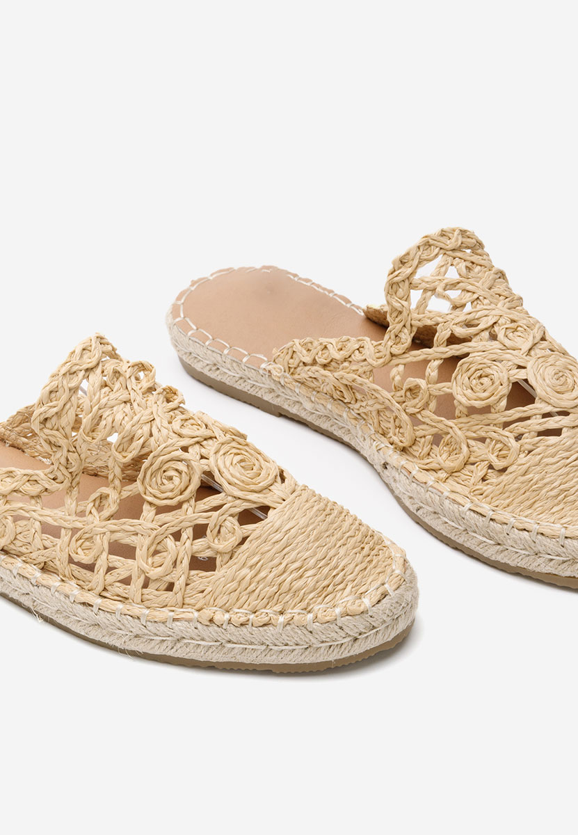 Mules donna Nathaly beige
