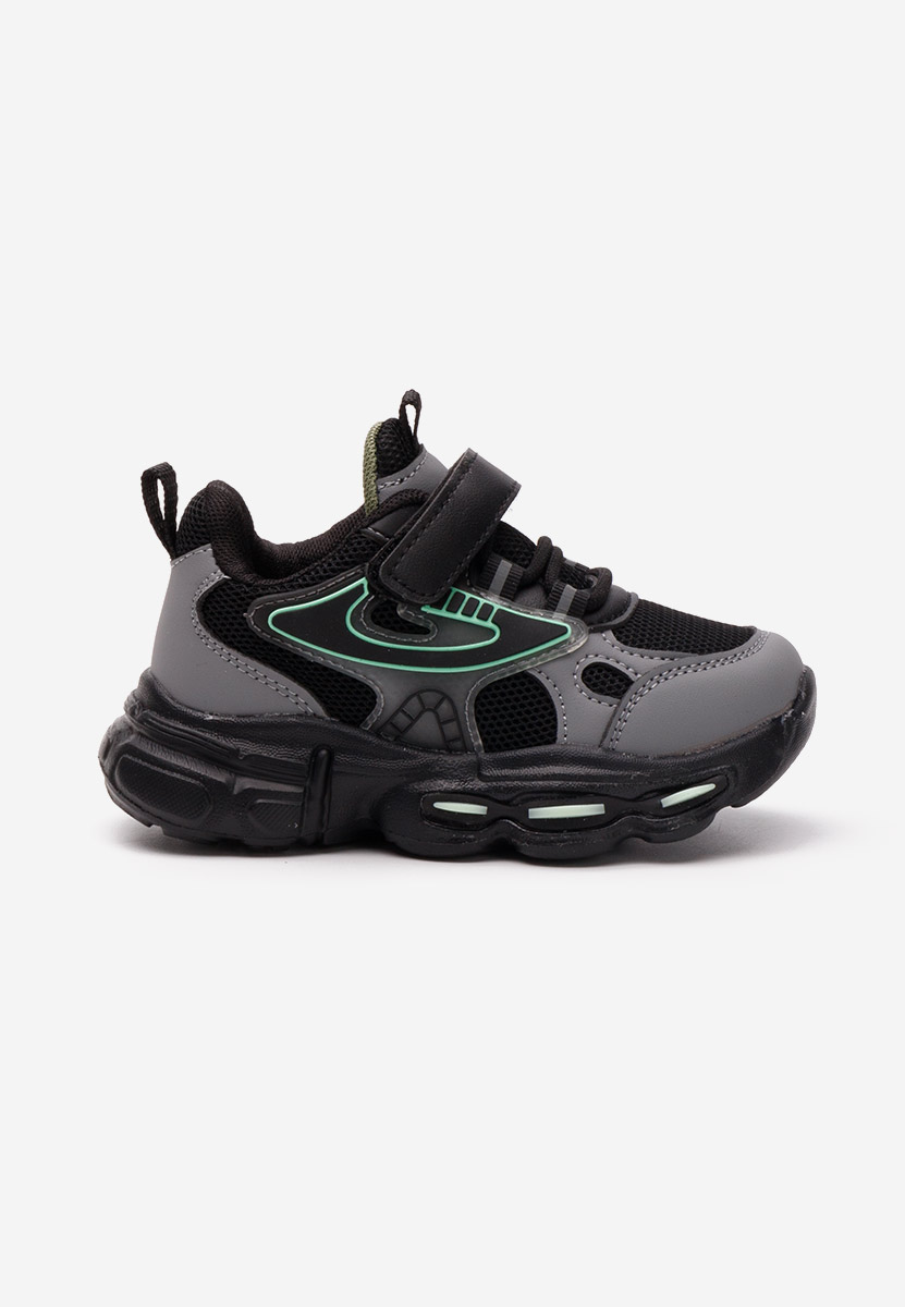 Sneakers bambini Alfredo V2 nero