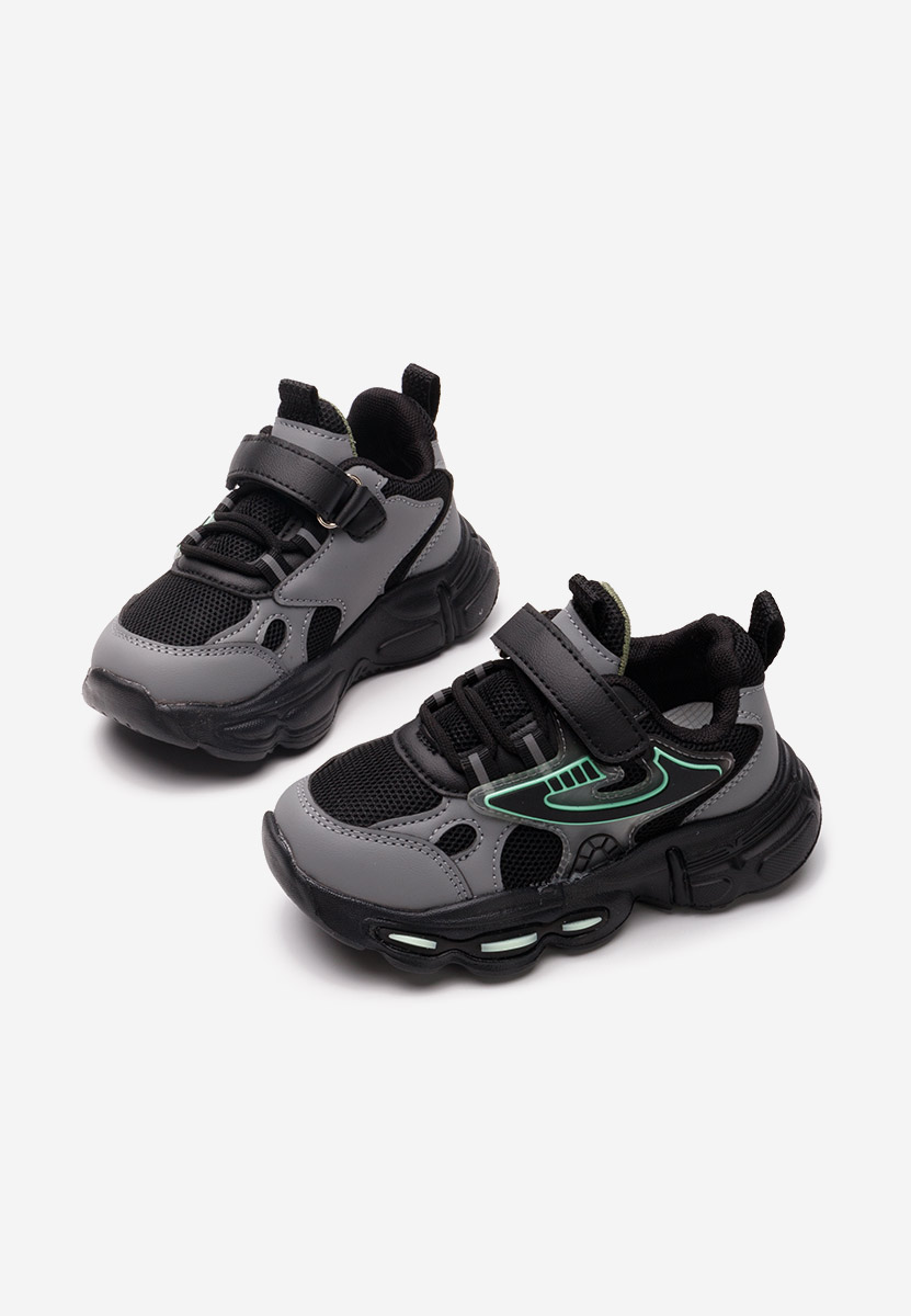 Sneakers bambini Alfredo V2 nero