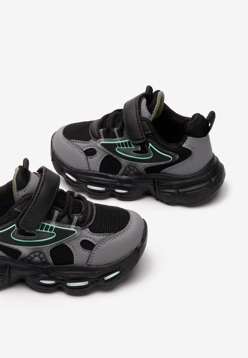 Sneakers bambini Alfredo V2 nero
