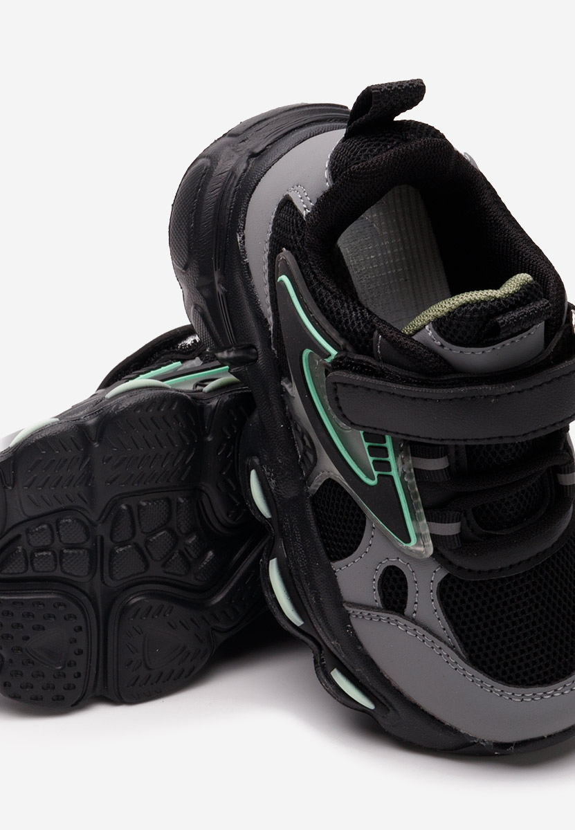 Sneakers bambini Alfredo V2 nero