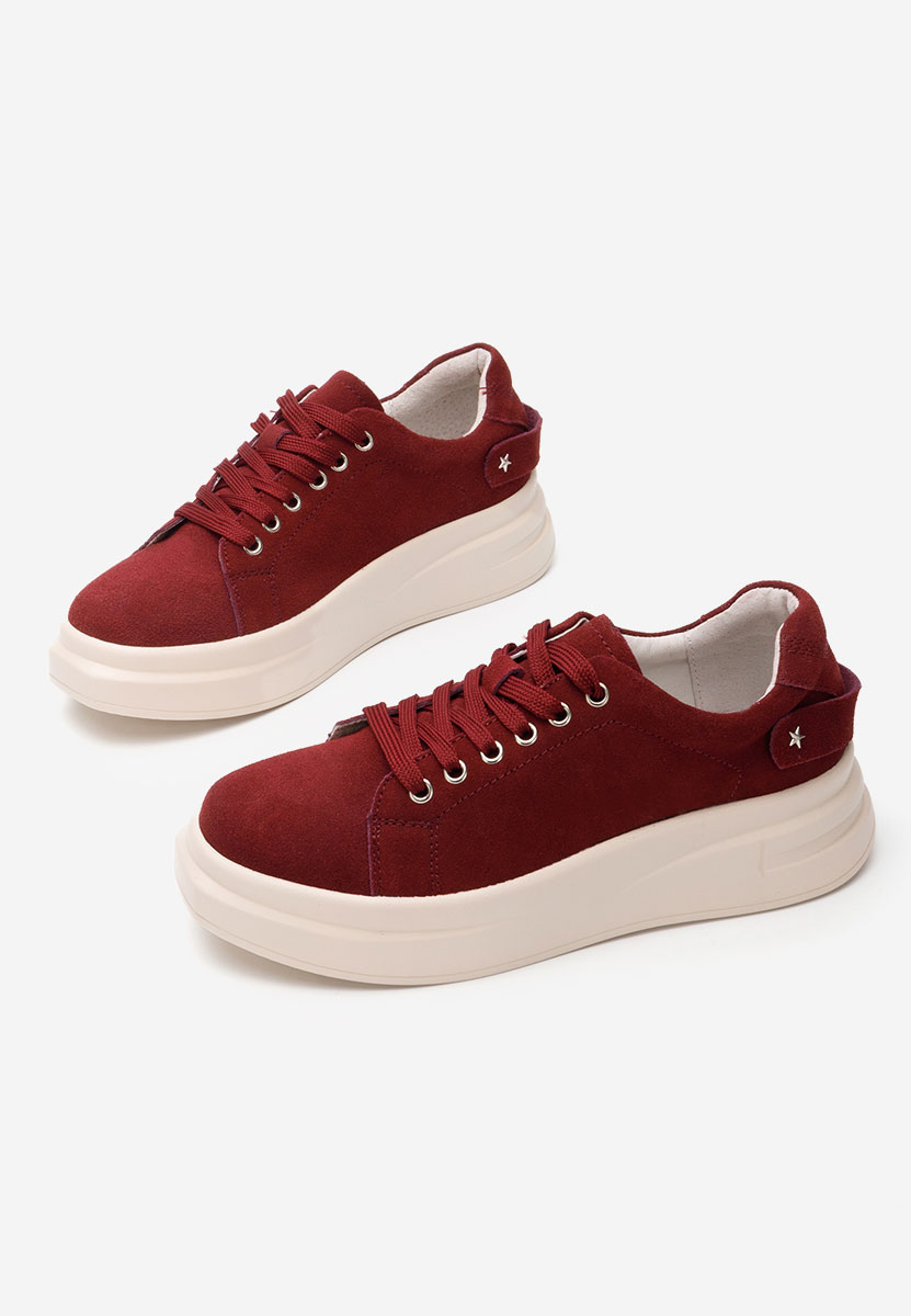 Sneakers donna Valonia rosso