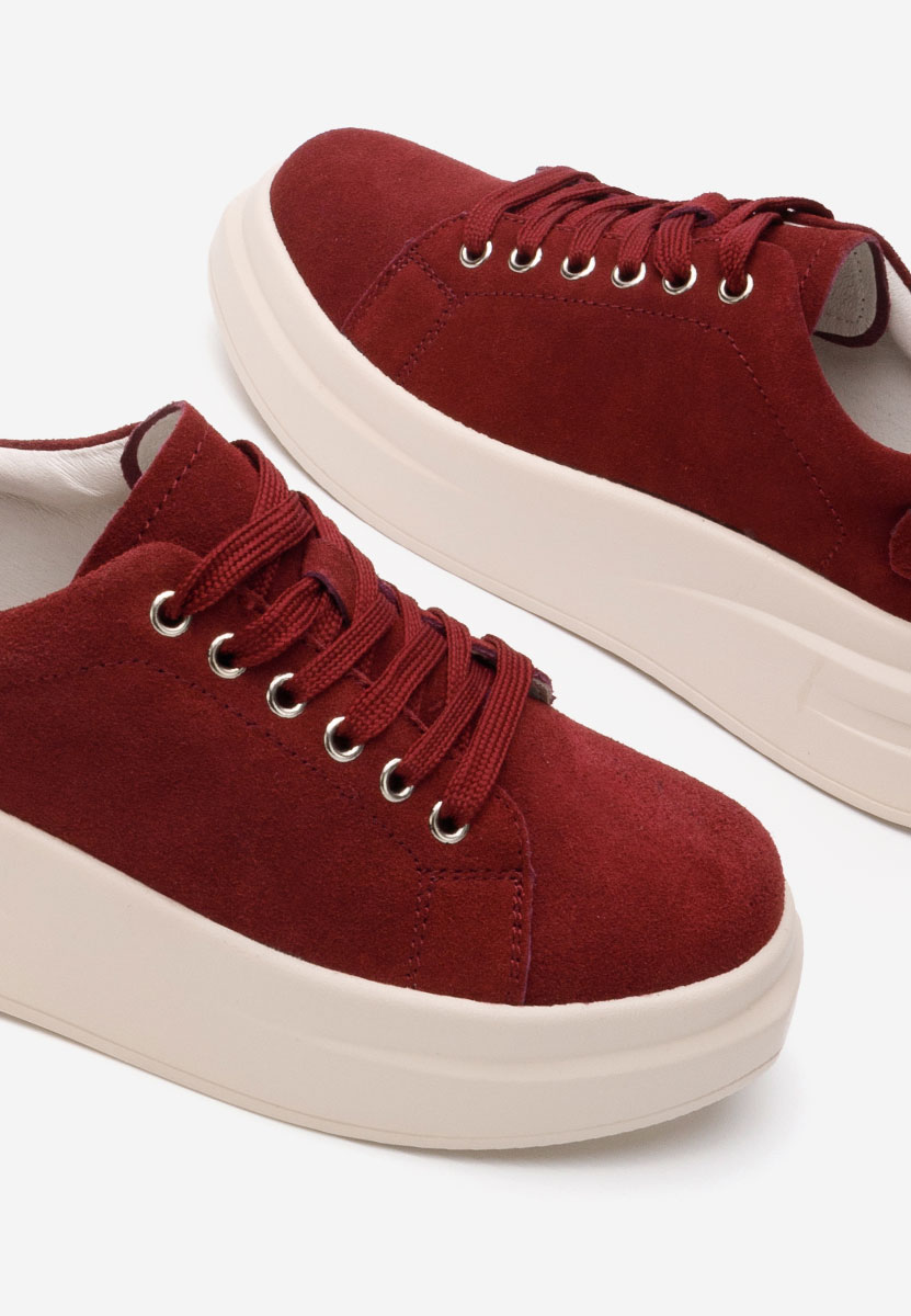 Sneakers donna Valonia rosso