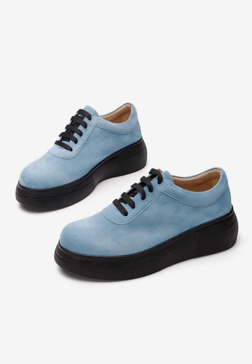 Scarpe con plateau Dalisa V2 azzurro