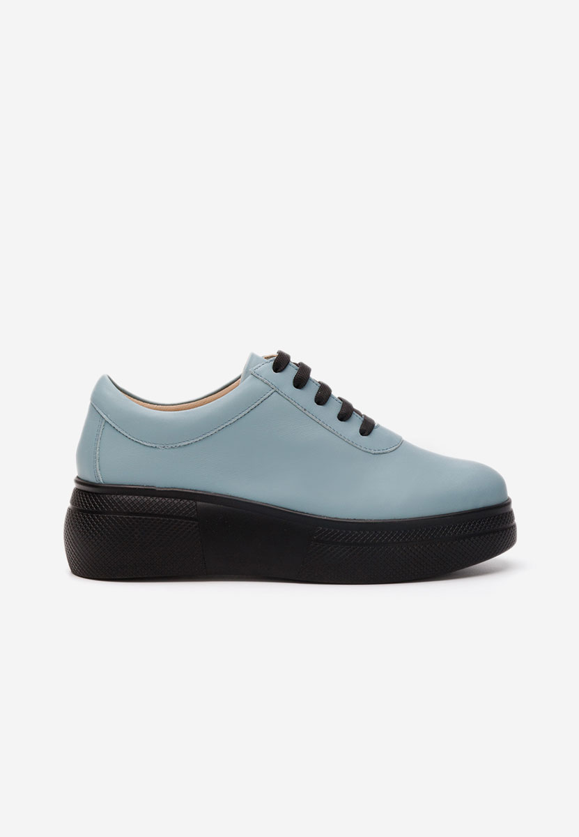 Scarpe con plateau Dalisa azzurro