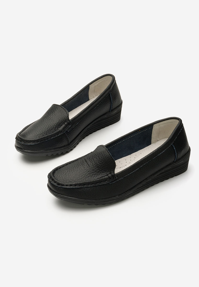 Mocassini donna pelle Storia V2 nero