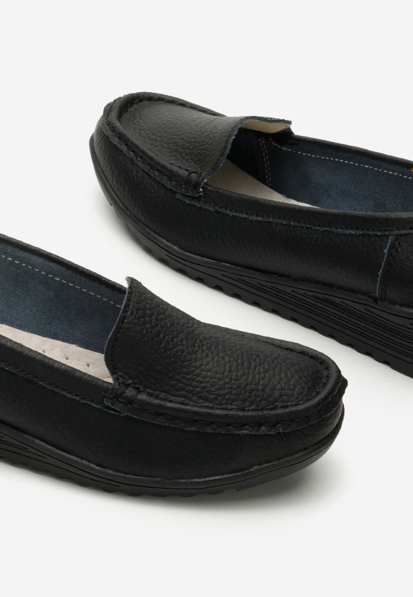 Mocassini donna pelle Storia V2 nero