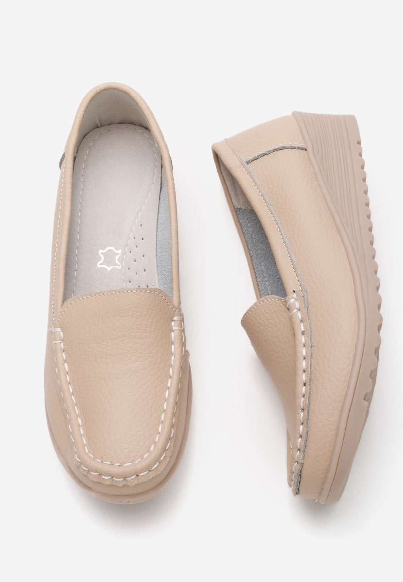 Mocassini donna pelle Storia V2 nude