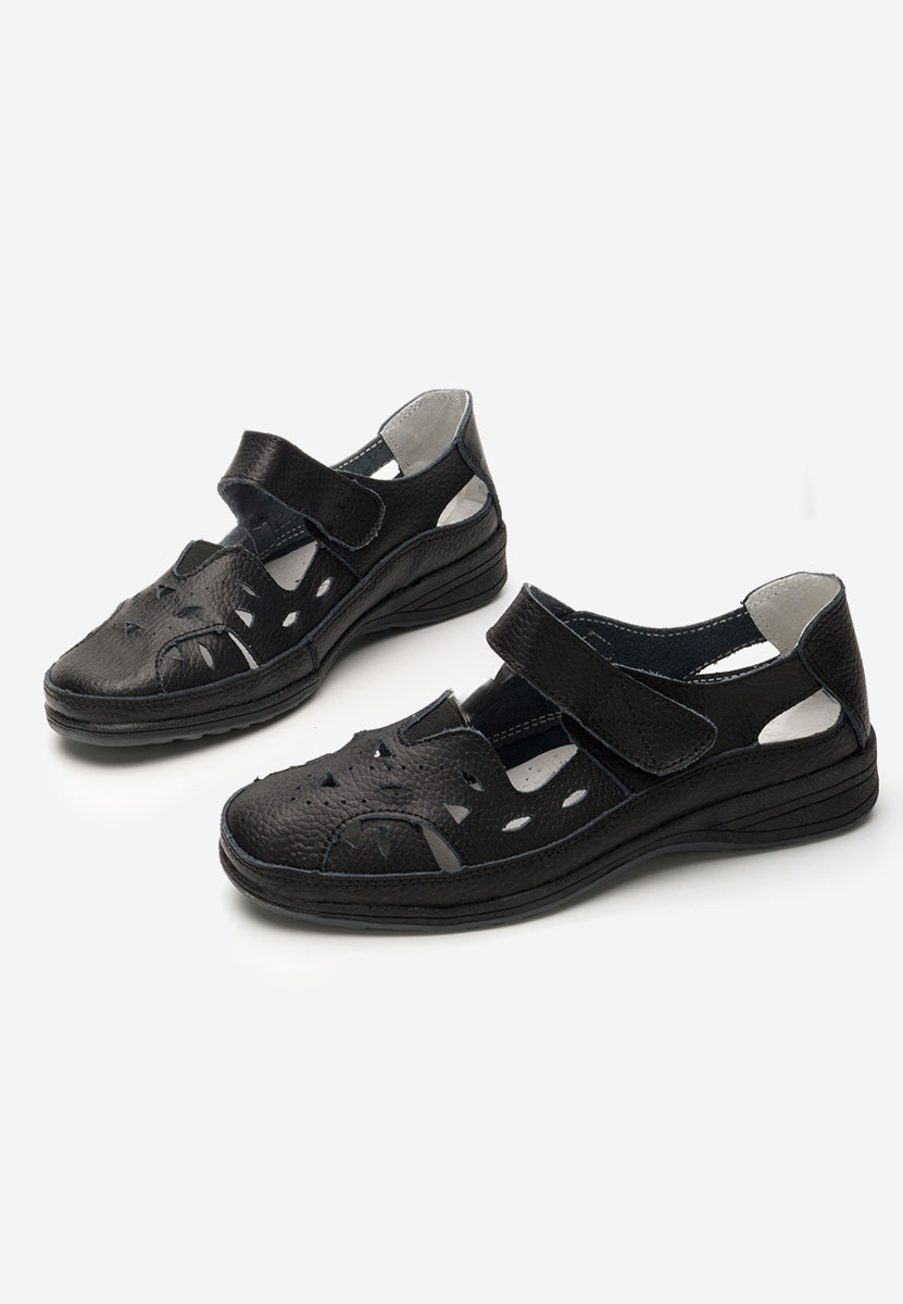 Ballerine pelle Arriana nero