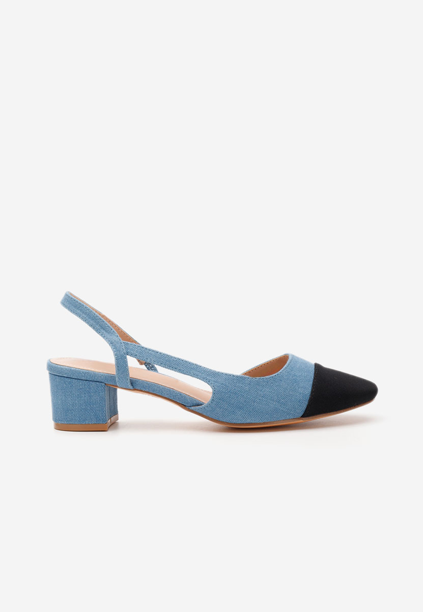 Décolleté Slingback Varese blu