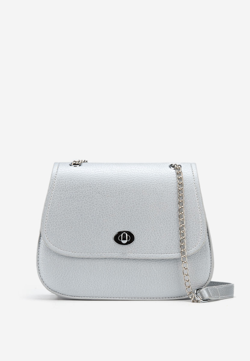 Borsa a spalla Hollum argento