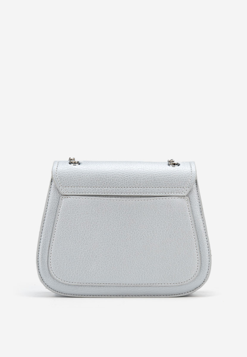 Borsa a spalla Hollum argento