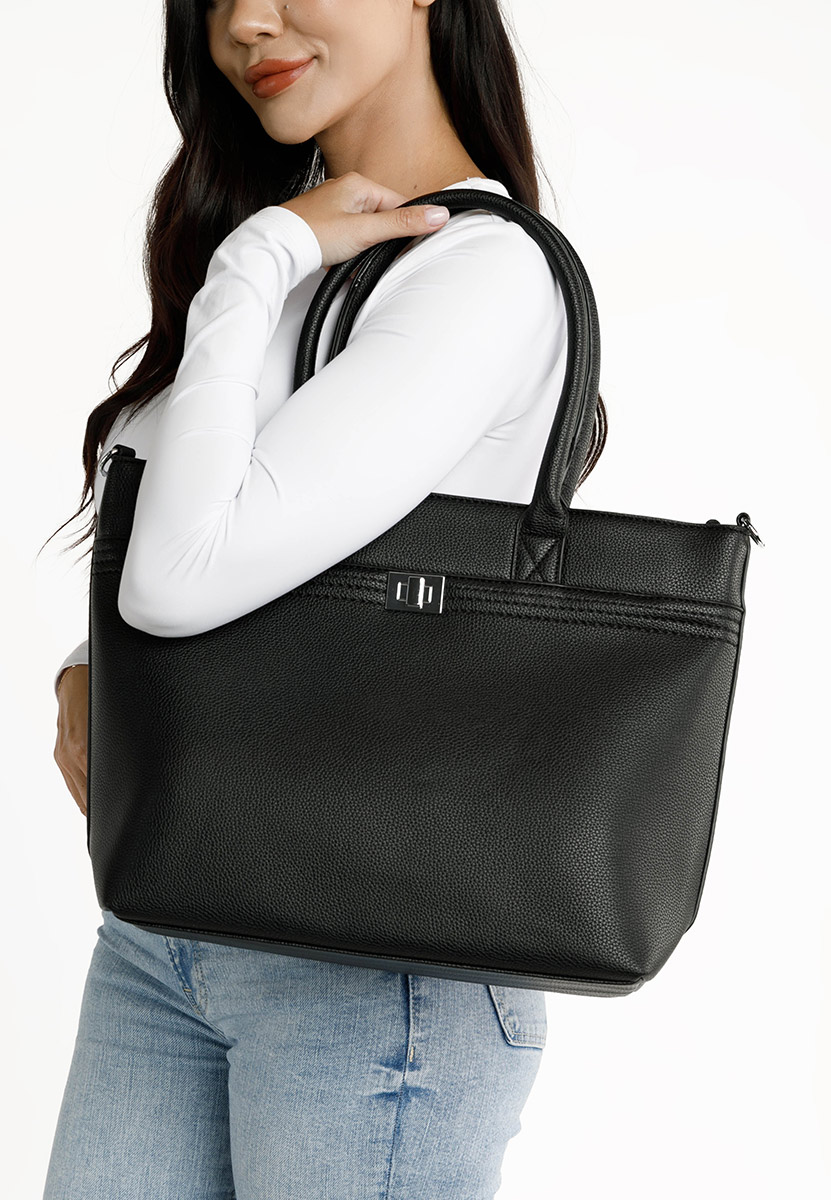 Borsa da ufficio Hadlee nera