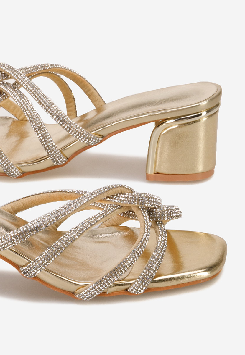 Ciabatte eleganti Eferia oro
