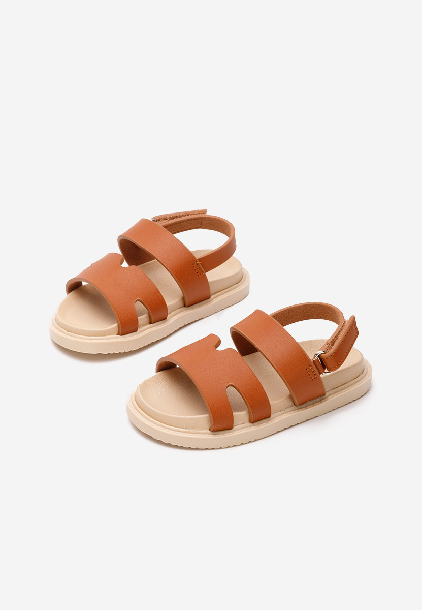 Sandali per bambina Anasia camel