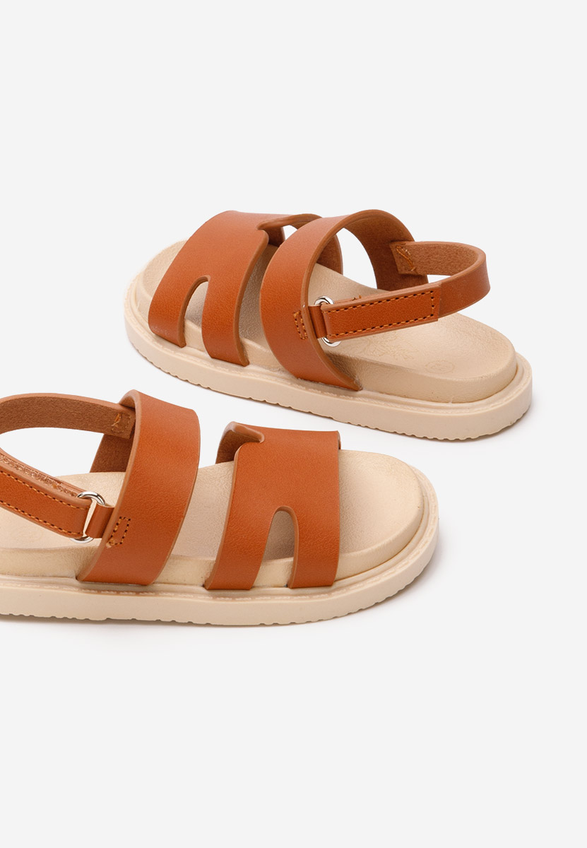 Sandali per bambina Anasia camel