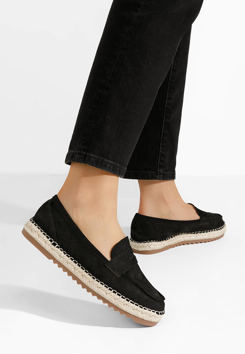 Mocassini da donna Elanore nero