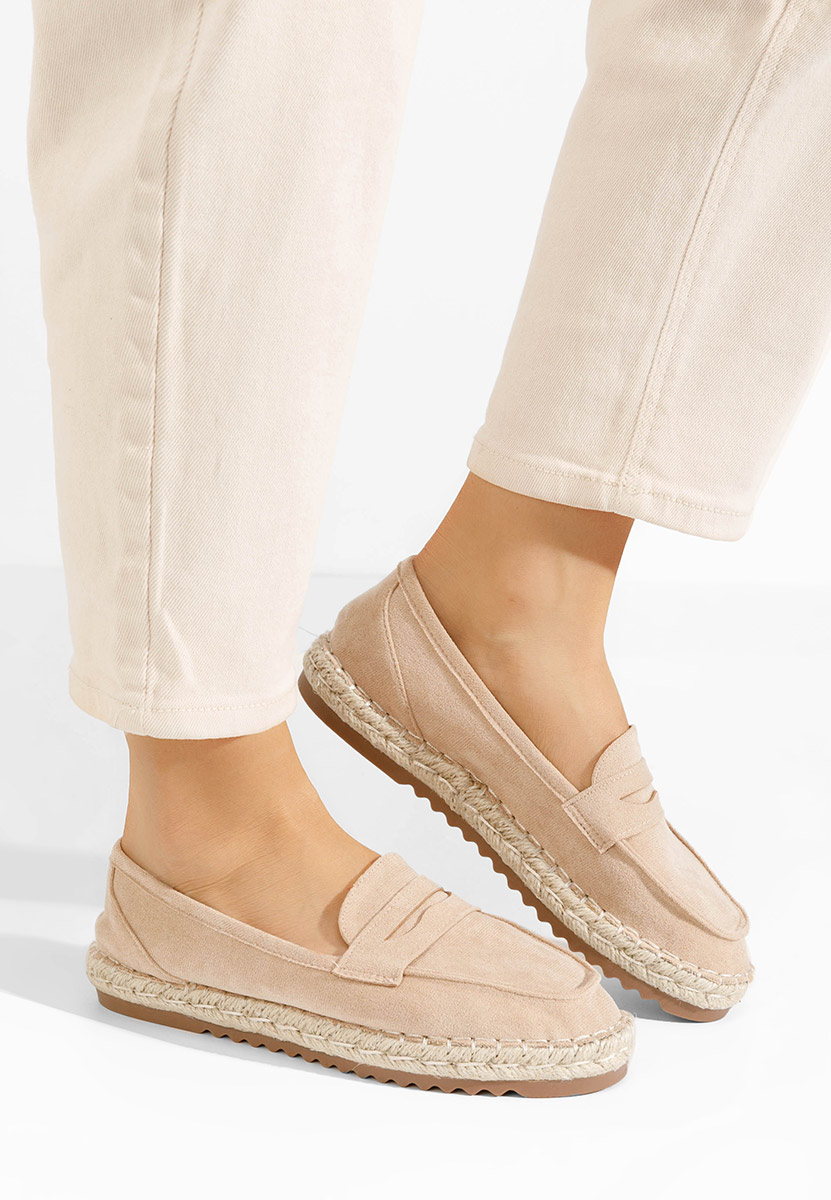 Mocassini da donna Elanore nude