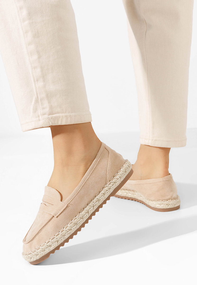 Mocassini da donna Elanore nude