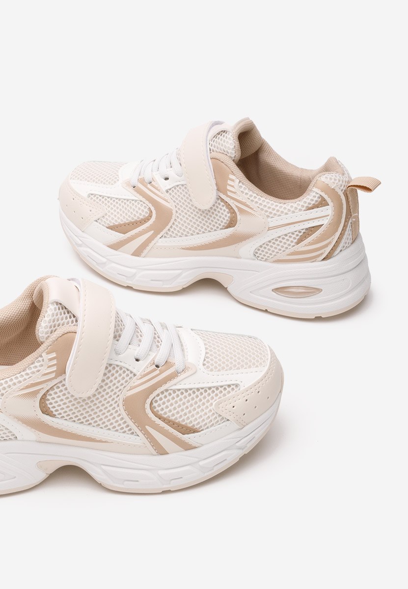 Scarpe sportive per bambina Shailee beige