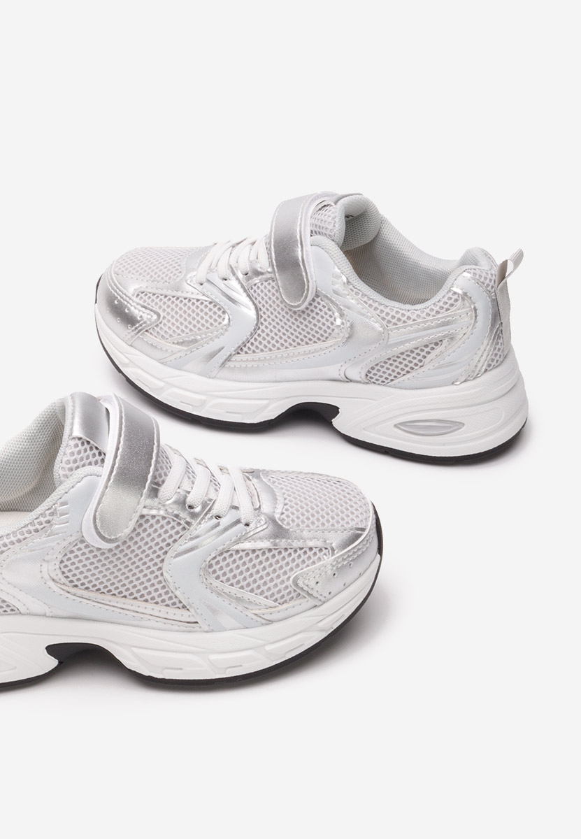 Scarpe sportive per bambina Shailee argento