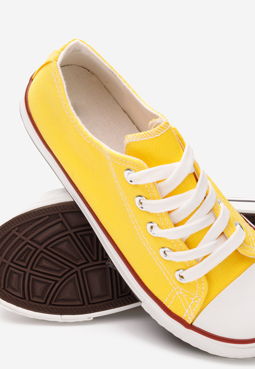 Scarpe da ginnastica bambini Bobby gialli