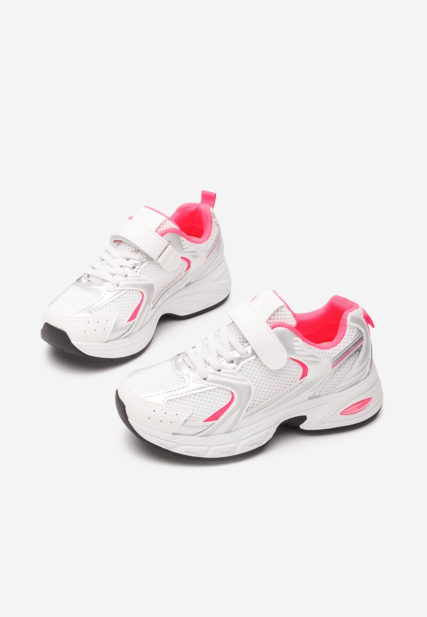 Scarpe sportive per bambina Shailee V2 bianchi