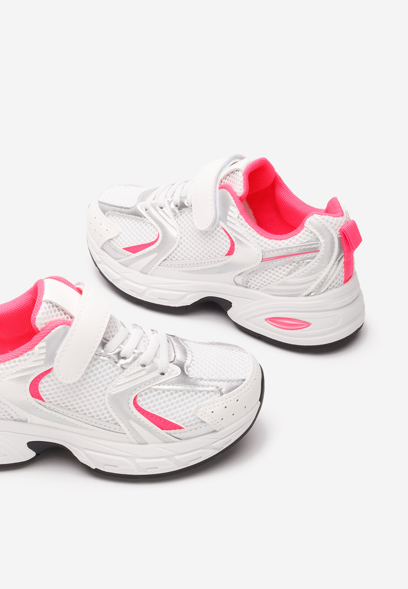 Scarpe sportive per bambina Shailee V2 bianchi