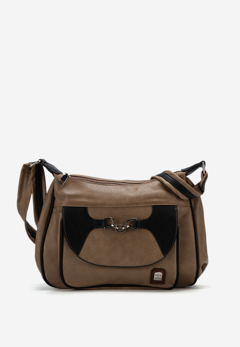 Borsa a spalla Vesola V2 cachi