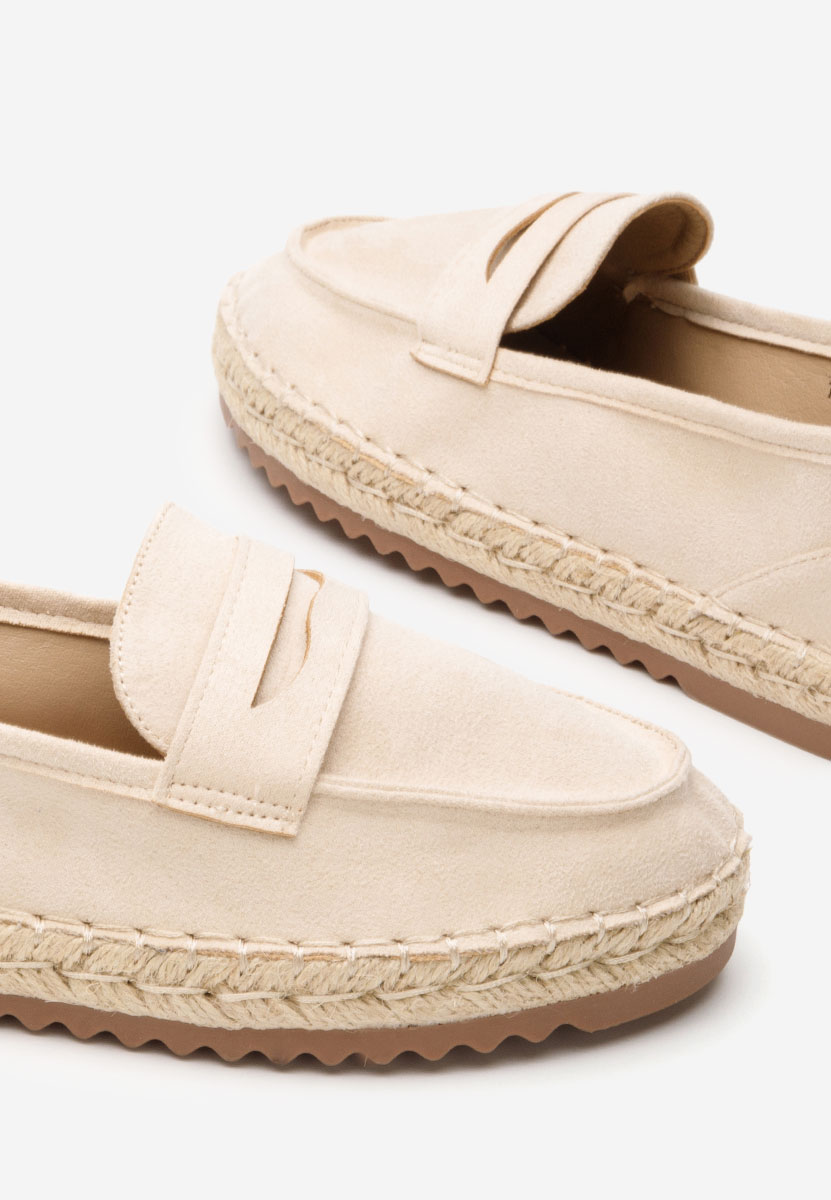 Mocassini da donna Elanore beige