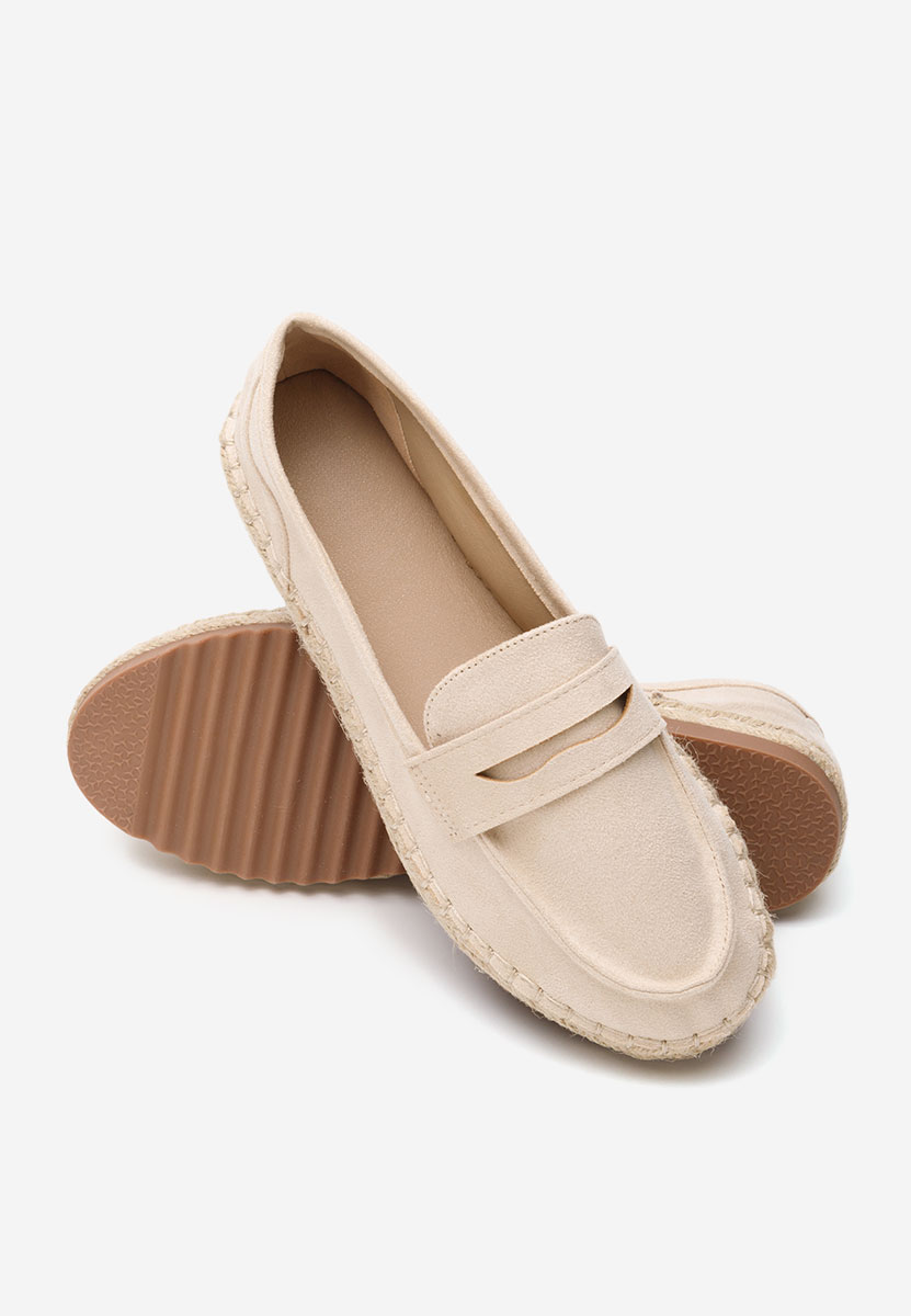 Mocassini da donna Elanore beige